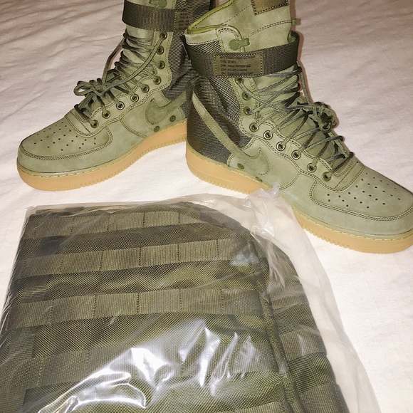 nike sf air force 1 high olive green